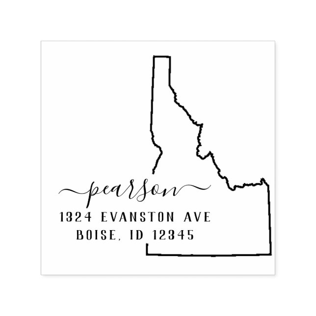 Idaho Return Address Stamp Self-Inking (Design)