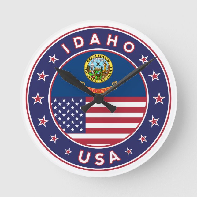 Idaho Round Clock (Front)