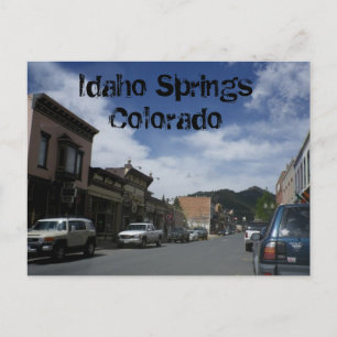 Idaho Springs Colorado Postcard