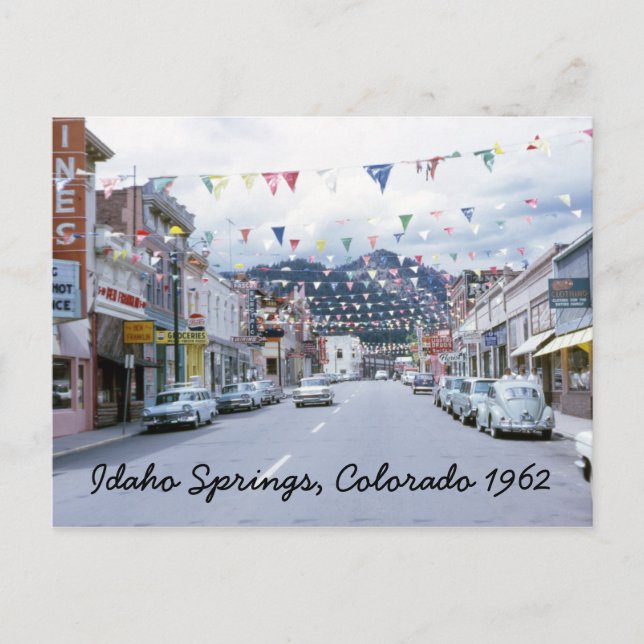 Idaho Springs Colorado Postcard (Front)