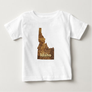 Idaho Spud Map Baby T-Shirt