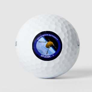 Idaho Spudnik Satellite Mission Patch Golf Balls