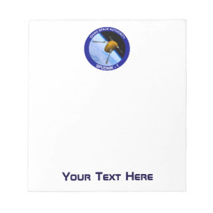 Idaho Spudnik Satellite Mission Patch Notepad
