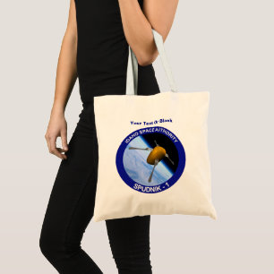 Idaho Spudnik Satellite Mission Patch Tote Bag