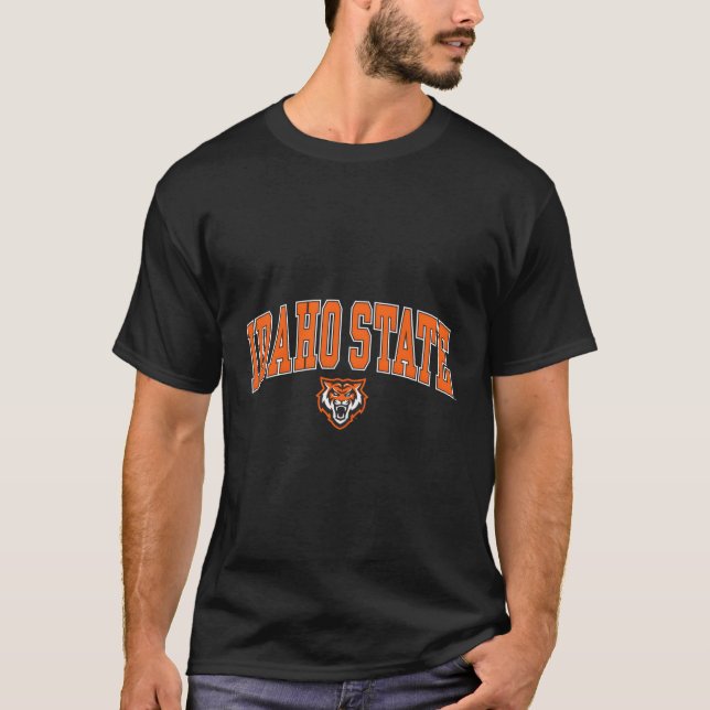 Idaho State Bengals Arch Over T-Shirt (Front)