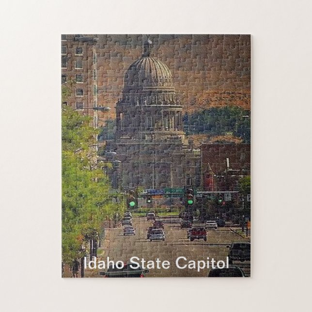 Idaho State Capitol in Boise Jigsaw Puzzle (Vertical)