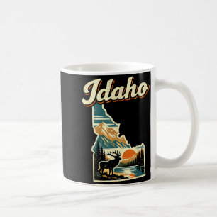 Idaho State Elk Mountain Sunset Scenic Nature Coffee Mug