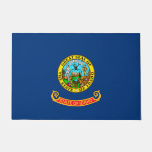 Idaho State Flag Design Doormat