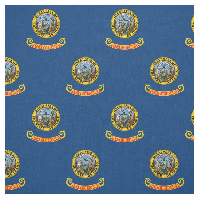 Idaho State Flag Fabric (Swatch)