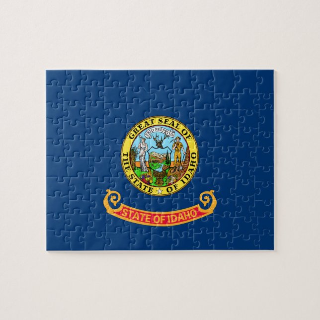 Idaho State Flag Jigsaw Puzzle (Horizontal)