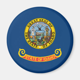 Idaho State Flag Magnet