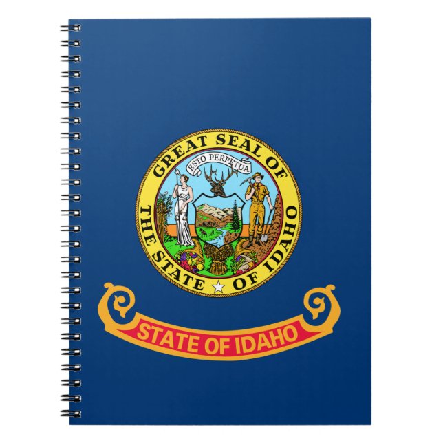 Idaho State Flag Notebook (Front)