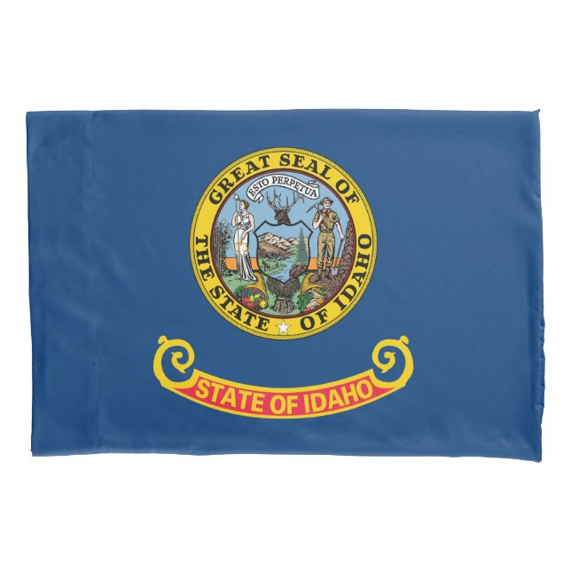 Idaho State Flag Pillowcase (Front)