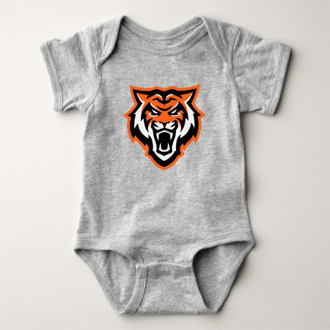 Idaho State University Bengals Spirit Design Baby Bodysuit (Front)