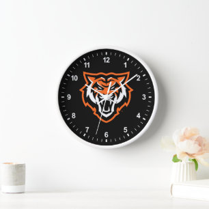 Idaho State University Bengals Spirit Design Clock