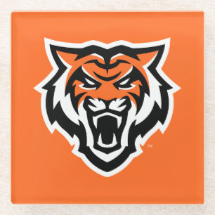 Idaho State University Bengals Spirit Design Glass Coaster