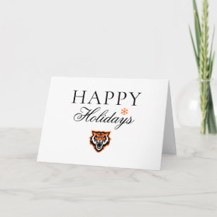 Idaho State University Bengals Spirit Design Holiday Card