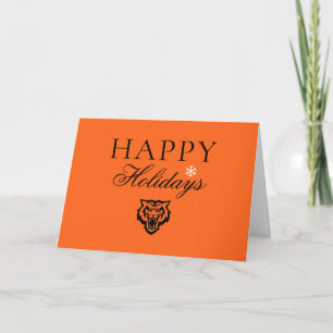 Idaho State University Bengals Spirit Design Holiday Card