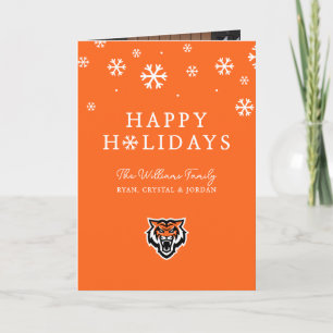 Idaho State University Bengals Spirit Design Holiday Card