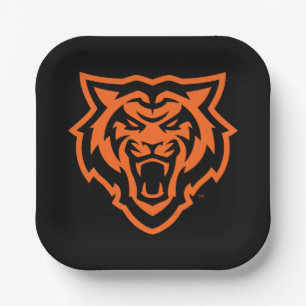 Idaho State University Bengals Spirit Design Paper Plate