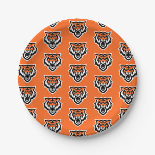 Idaho State University Bengals Spirit Design Paper Plate