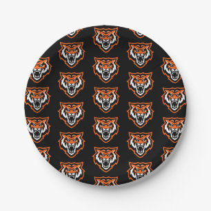 Idaho State University Bengals Spirit Design Paper Plate