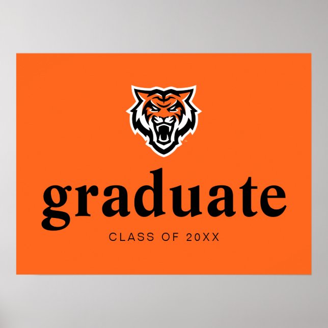 Idaho State University Bengals Spirit Design Poster (Front)