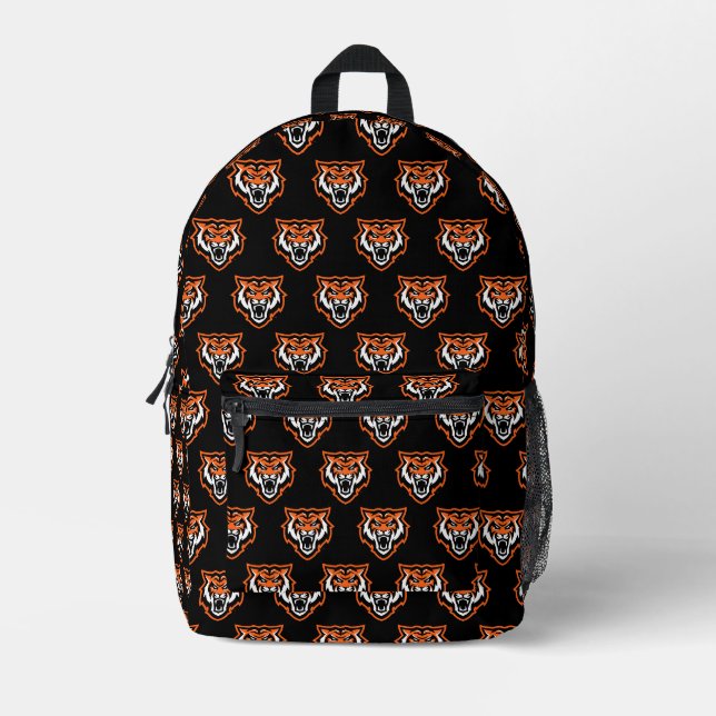 Idaho State University Bengals Spirit Design Printed Backpack (Front)