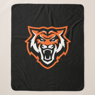 Idaho State University Bengals Spirit Design Sherpa Blanket