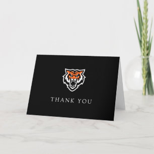 Idaho State University Bengals Spirit Design Thank You Card