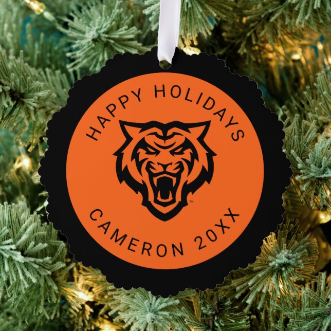 Idaho State University Bengals Spirit Design Tree Decoration Card (Insitu (Tree))
