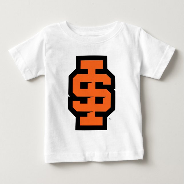 Idaho State University Bold Bengals Logo Baby T-Shirt (Front)