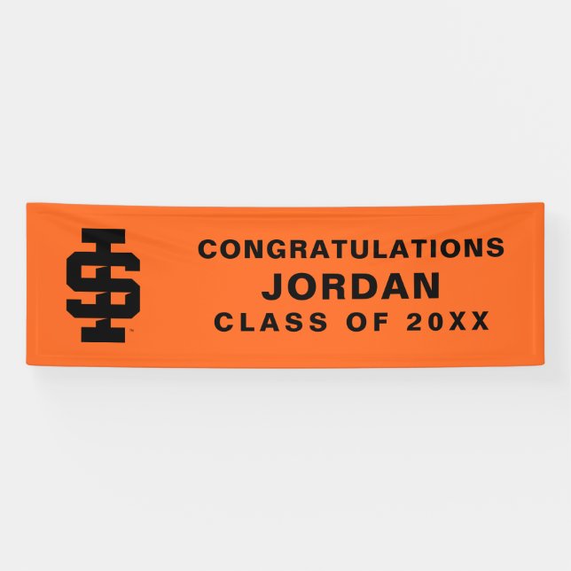 Idaho State University Bold Bengals Logo Banner (Horizontal)