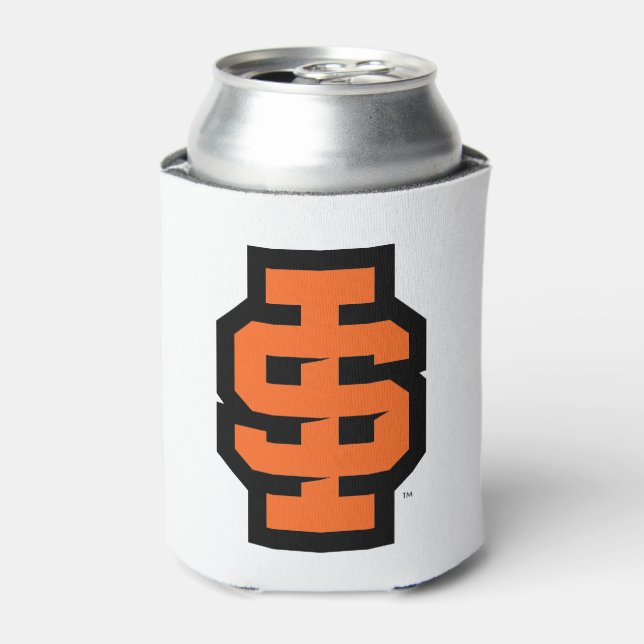Idaho State University Bold Bengals Logo Can Cooler (Can Front)