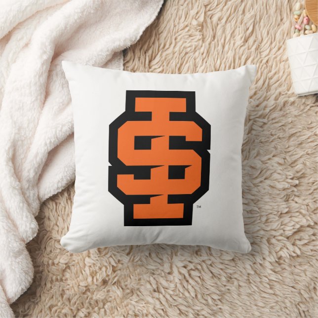 Idaho State University Bold Bengals Logo Cushion (Blanket)