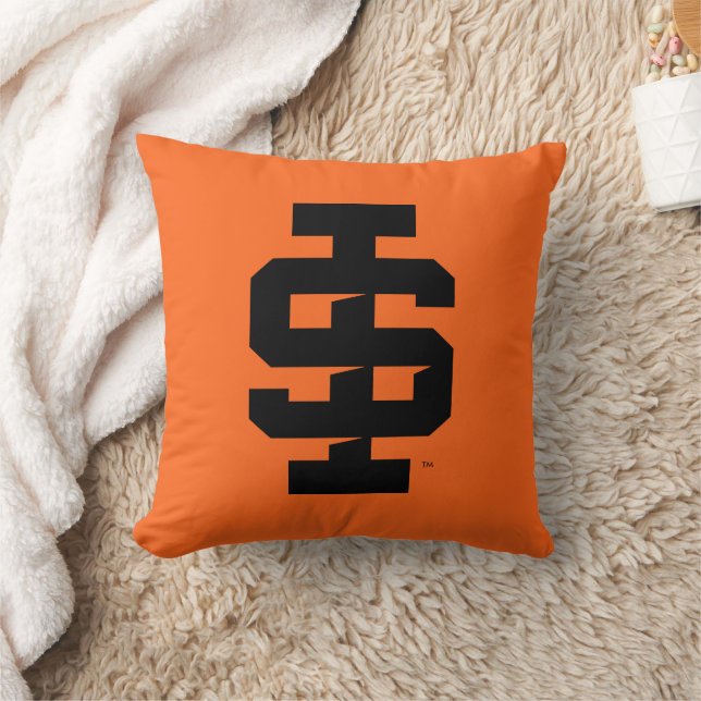 Idaho State University Bold Bengals Logo Cushion (Blanket)