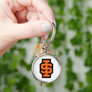 Idaho State University Bold Bengals Logo Key Ring