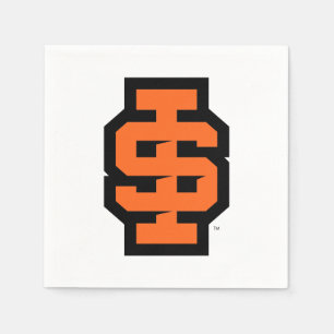 Idaho State University Bold Bengals Logo Napkin
