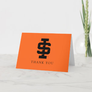 Idaho State University Bold Bengals Logo Thank You Card