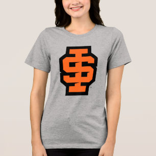 Idaho State University Bold Bengals Logo Tri-Blend Shirt