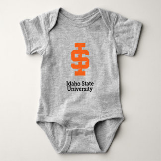 Idaho State University Official Logo Design Baby Bodysuit
