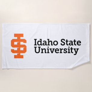 Idaho State University Official Logo Design Beach Towel