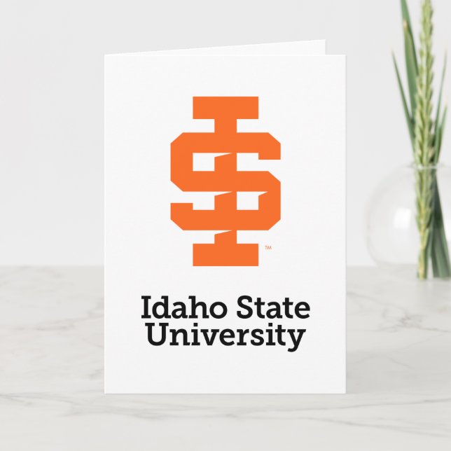 Idaho State University Official Logo Design Card (Front)