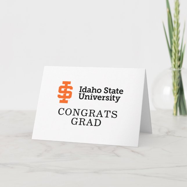 Idaho State University Official Logo Design Card (Front)