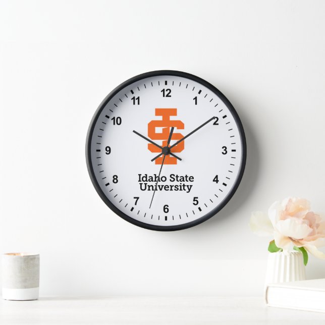 Idaho State University Official Logo Design Clock (Home)