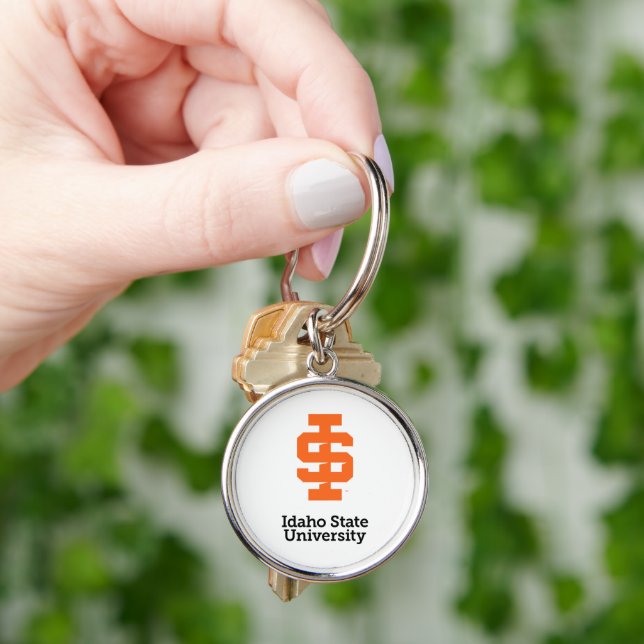 Idaho State University Official Logo Design Key Ring (Hand)
