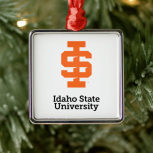 Idaho State University Official Logo Design Metal Ornament