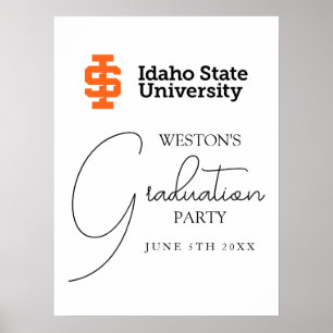 Idaho State University Official Logo Design Poster