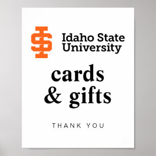 Idaho State University Official Logo Design Poster