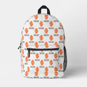 Idaho State University Official Logo Design Printed Backpack